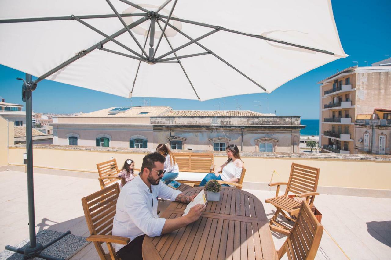 Suite Giaraca #Seaview #Bigterrace #Seaview Szirakúza Kültér fotó